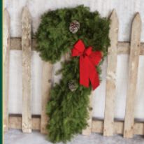 🍬 30" Candy Cane Holiday Wreath 🍬 item