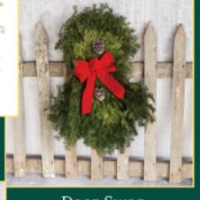 🎁 25" Holiday Door Swag 🎁 item