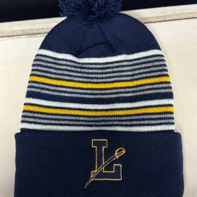 Striped Pom Winter Hat item