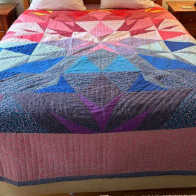Star Patchwork Quilt item