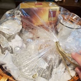 Crystal Basket (various  crystal items) item