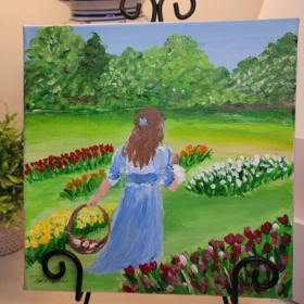 🌷 Fields of Grace Original Art item