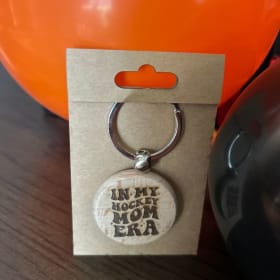 Hockey Mom Key Chain item
