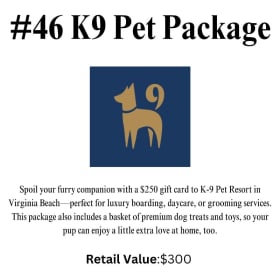 #46 K9 Pet Package item