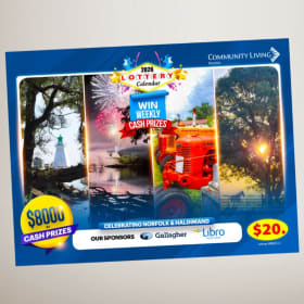 Lottery Cash Calendar item