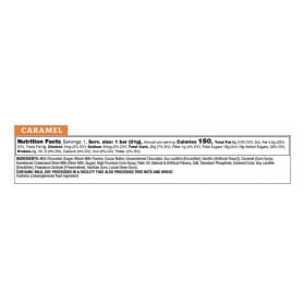 Caramel Bar item