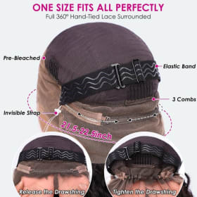 360 Full Lace Frontal Wig (Human Hair) item