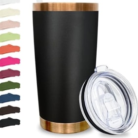 20oz Powder-Coated Stainless Steel Tumbler item