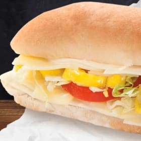14" Three Cheese Hoagie item