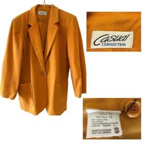 Casual Connection Wool-Cashmere Blazer - Size 12 item