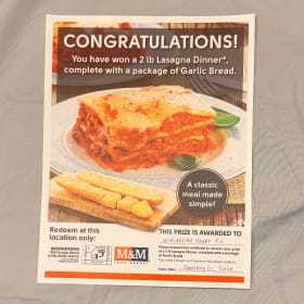 Dinner & Dessert item