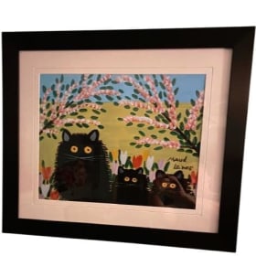 Framed Folk Art Print item