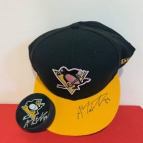Autographed Puck Basket item
