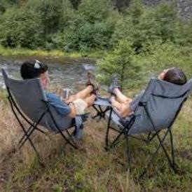 Photo of 2 Coleman Sling Back Camping Chairs