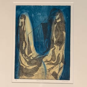 Emergence — Copperplate etching by James DeBoer item