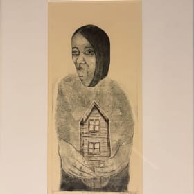 Moving House — Etching by Michael DeVito item