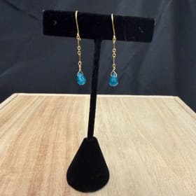 Apatite Briolette Earrings by Kamna Upadhyaya item