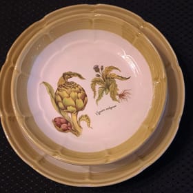 Italian Ceramic Pasta & Salad Bowl Set item