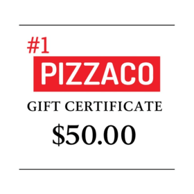Pizzaco Gift Certificate #1 item