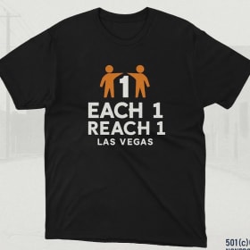 Each 1 Reach 1 Las Vegas T- Shirt item