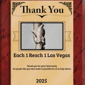 Thank You Plaque item