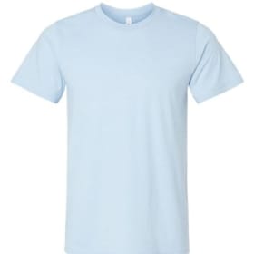 Large - Heather Baby Blue - Adult Tee item