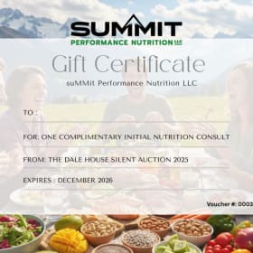 Summit Performance Nutrition consultation! item