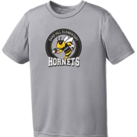 Youth Small Gray Performance Tee item