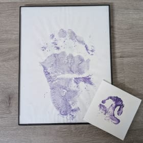 Grizzly Bear Footprint & Nose Print item