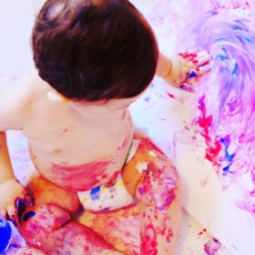 Infant/Toddler My First Painting Experience and Family Photo item