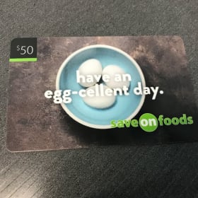 $50 - Save-on Card item