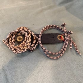 Braided Leash, jesses, swivel, and anklets #1 item