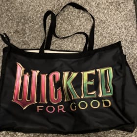 WICKED FOR GOOD ZIP UP BAG 18x24 IN NEW CINEMACON item