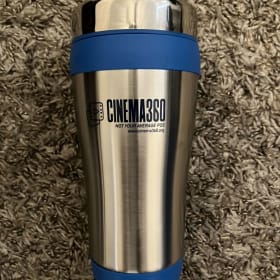 CINEMA 360 METAL TUMBLER NEW UNUSED item