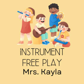 Instruments Free Play | Mrs. Kayla item