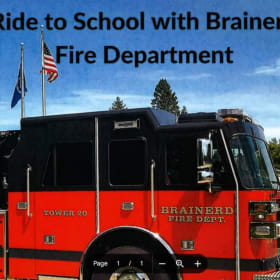 Ride to School with Brainerd Fire Department item