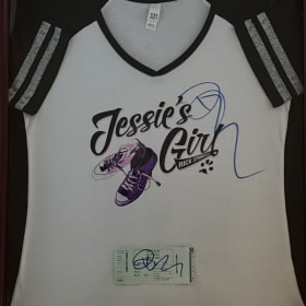 Rick Springfield Autograph Ladies T-Shirt & Concert Ticket item