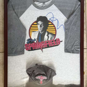 Rick Springfield Autograph Men's T-Shirt & Hat item