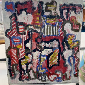 "Urban" Oil on Canvas item