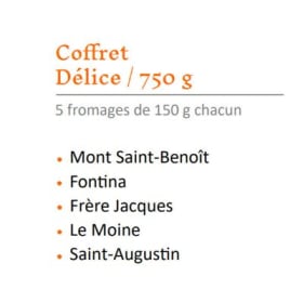 Coffret Délice / 750 g item