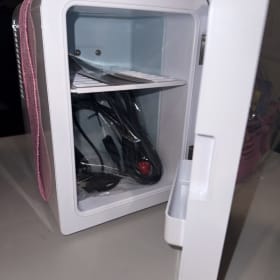 21. Pink cobalt tool kit / refrigerator item