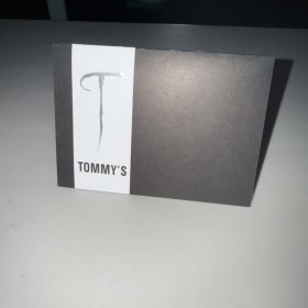 35. Tommy’s gift certificate item