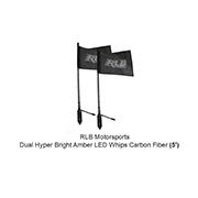 LED Hyper Bright Whips Solid Color 5' item