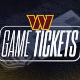 2 Tickets to Washington Commanders Game in November item