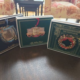 White House Historical Christmas Ornaments (2021–2023) item
