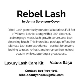 Rebel Lash - Full set of eyelashes and more... item