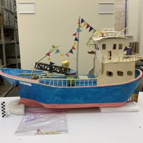 Sponsor an Object: Golden Venture Paper Sculpture item