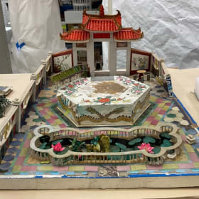 Sponsor an Object: Pagoda and Garden Paper Sculpture item