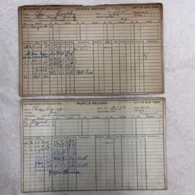 Sponsor an Object: P.S. 23 Drawer of Girls’ Student Records item