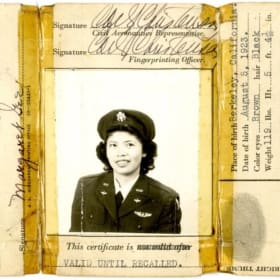 Sponsor an Object: Maggie Gee’s Airman ID Card & Certificate item